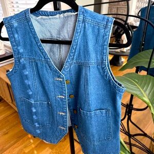 Vintage Denim Vest